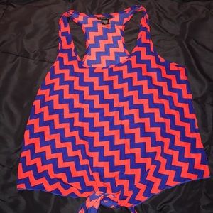 Chevron tank top